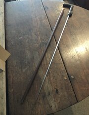 Horn Handled Sword Stick 