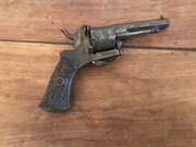 Pin Fire Pistol 