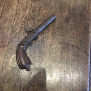 Single Barrel Percussion Pistol 