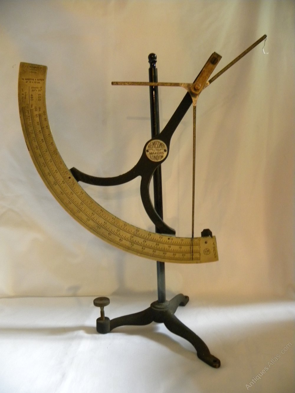 Antiques Atlas An Early Sheet Paper Weighing Scales