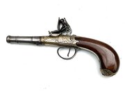 18th Century Flintlock Queen Anne Pistol