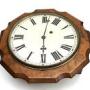 American Wall Clock Walnut Cased