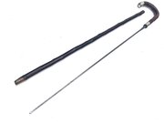 Cherry Wood Gentleman’s Walking Stick Sword Stick.