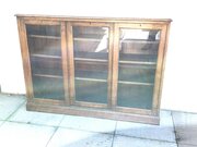 Dwarf Bookcase Golden Oak Victorian