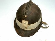 French Soldiers Steel Helmet 1ww