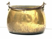 Georgian Heavy And Large Brass Pan For Display