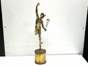 Mercury Messenger To The Gods Bronze Figure.