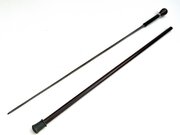 Rosewood & Horn Walking Stick/sword Stick