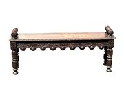 Window Seat For Two Jacobean Oak Victorian