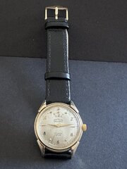 Rare Up/Down Wrist Watch 17 Jewel Automatic 1950s