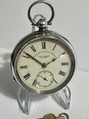 Solid Silver Pocket Watch John Forrest Chester1901