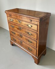 George 1st Walnut Bachelors Chest 