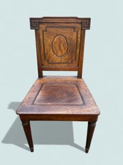 Regency Mahogany Hall Chair By Gillows 
