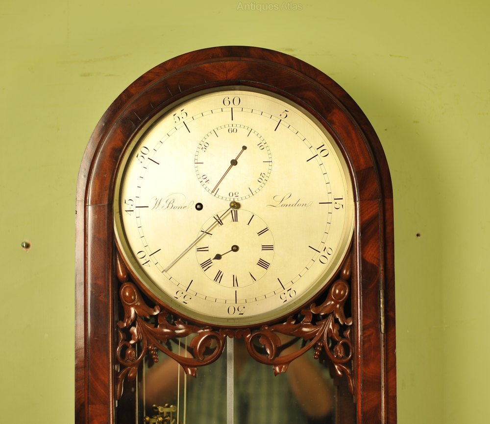 Antiques Atlas English Regulator Longcase Clock Bone Of London