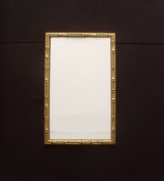 Faux Bamboo Gilt Wall Mirror