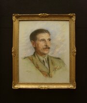 Frederic Yates 1854-1919  WWI Portrait Major Smith