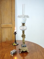 Oil Lamp - Antique