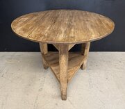 Antique Pine Cricket Table
