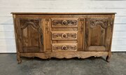 Attractive French Oak Enfilade 