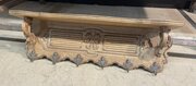 French Hanging Wall Shelf