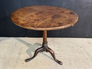 Georgian Oak Tilt Top Table 