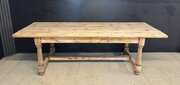 Larger Pine Farmhouse Dining Table 