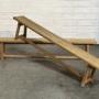 Pair French Oak Dining Benches