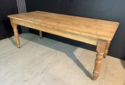 Pine Farmhouse Dining Table 
