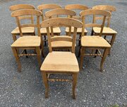 Set 8 French Country Dining Chairs