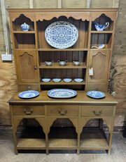 Welsh Pine Dresser Original Patina