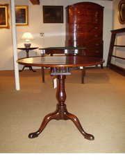 George II Mahogany Pedestal Table. Circa 1745.