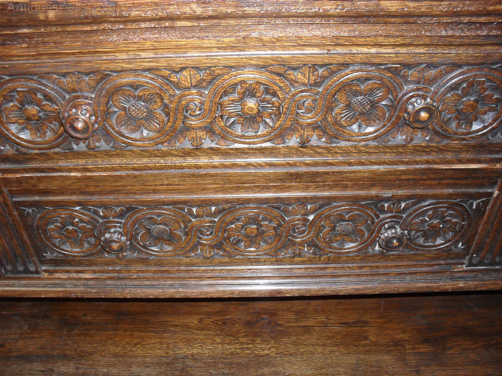 Jacobean Style Carved Oak Sideboard Antiques Atlas