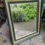 Late 19th Century hand painted mirror 