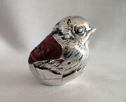 Edwardian Silver Chick Pin Cushion, Sampson Mordan