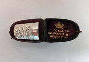 Edwardian Silver Thimble, Boxed, 1902