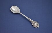 Omar Ramsden Arts & Crafts Silver Preserve Spoon