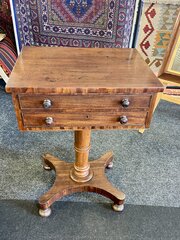 William IV Mahogany Work Table