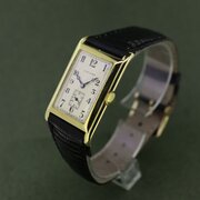 1920s Large 18ct Gold Rectangular Vintage Longines