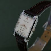 1940s Vintage Jaeger-LeCoulres Square Stainless St