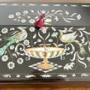 Fine Ladies Inlaid Ebony Writing Slope