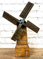 Rare Huntley & Palmer Windmill Biscuit Tin