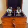 Victorian Four Division Decanter Box & Decanters