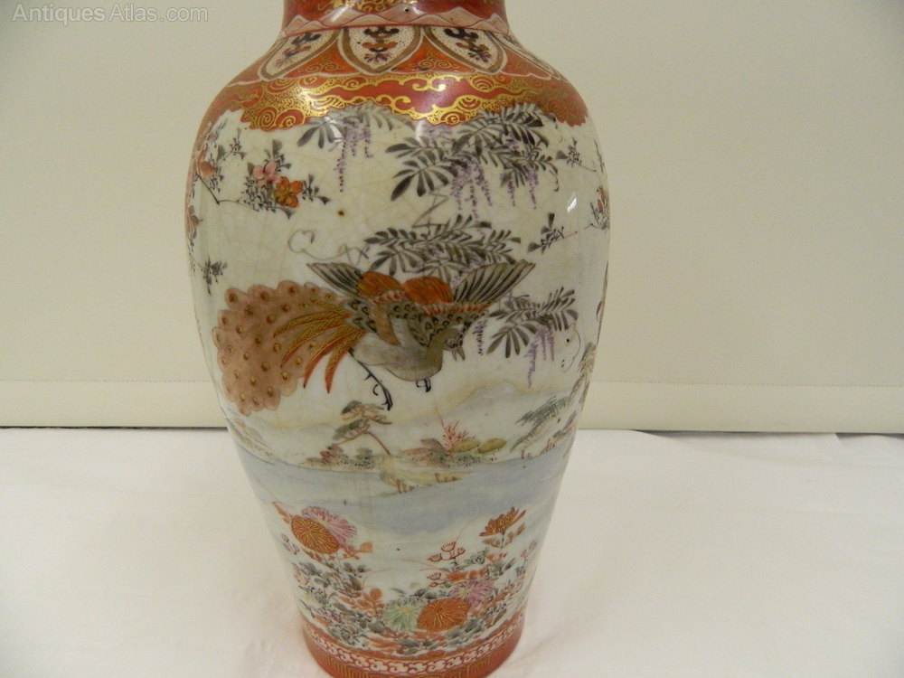 Exotic Birds For Sale >> Antiques Atlas - Large Kutani Porcelain Vase Circa 1890 Exotic Birds For Sale >> Antiques Atlas - Large Kutani Porcelain Vase Circa 1890