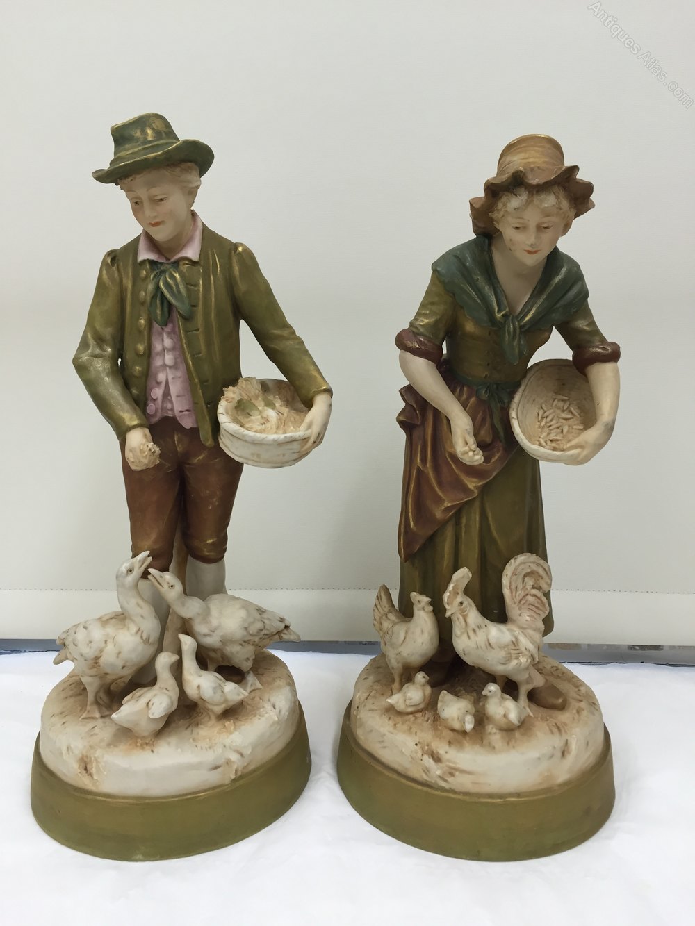 Antiques Atlas Pr Antique Rpyal Dux Porcelain Figurines
