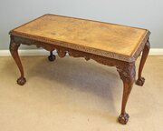 Antique Burr Walnut Coffee Table