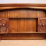 Antique Oak Sideboard Dresser Top.