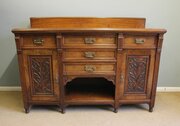 Antique Pollard Oak Sideboard Dresser Base
