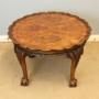 Low Burr Walnut Coffee Table