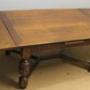 Oak Farmhouse Refectory Extending Dining Table