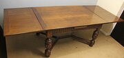 Oak Farmhouse Refectory Extending Dining Table